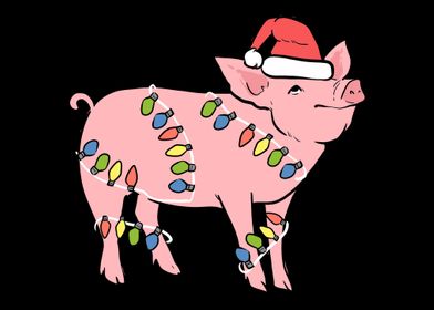 Christmas Pig Foodie and X
