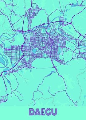 Daegu Galaxy City Map