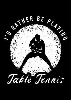 Ping Pong Table Tennis