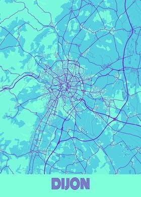 Dijon Galaxy City Map