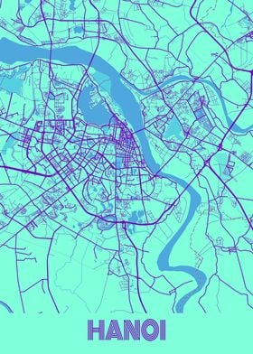 Hanoi Galaxy City Map