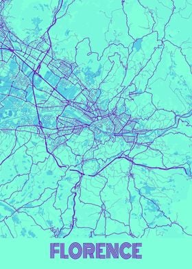 Florence Galaxy City Map