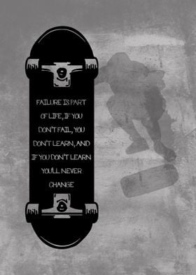 Skateboard Wall Art Decor