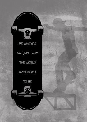 Skateboard Wall Art Decor