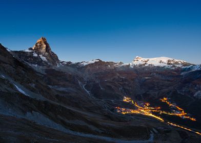 Matterhorn at twilight