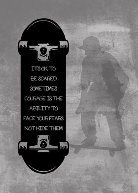 Skateboard Wall Art Decor