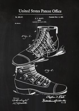 111 Shoe Patent 1901