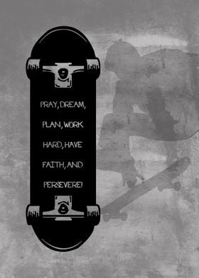 Skateboard Wall Art Decor