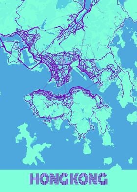 Hong Kong Galaxy City Map