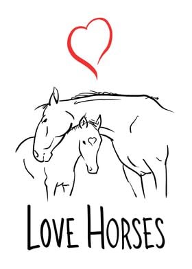 Love horses