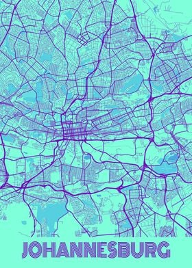 Johannesburg Galaxy Map