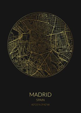 Black Gold Circle Maps-preview-2