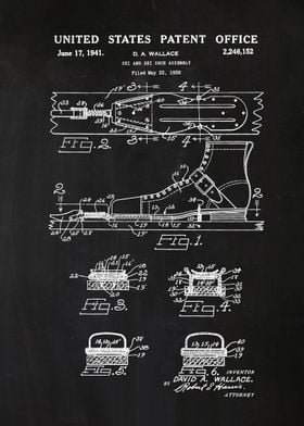 98 Ski Shoe Patent