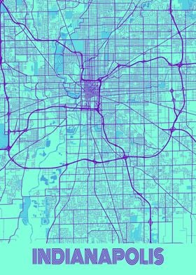 Indianapolis Galaxy Map