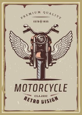 Retro Motorcycle