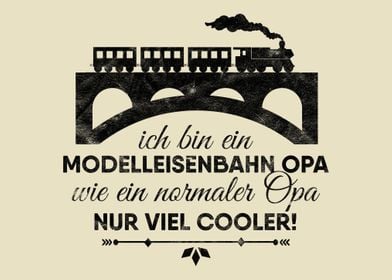 Spruch Modelleisenbahn