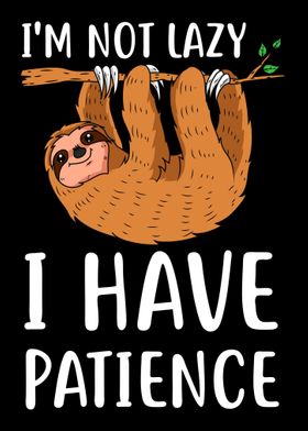 Lazy Sloth Couch Potato
