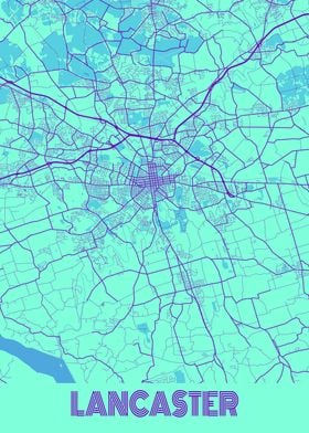 Lancaster Galaxy City Map