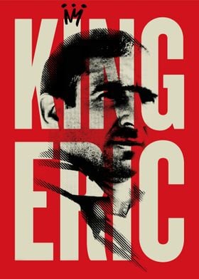 King Eric Cantona Man Utd