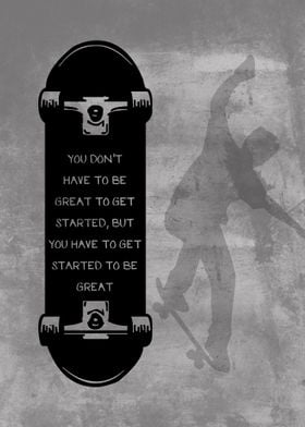 Skateboard Wall Art Decor