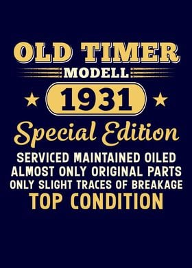 Old Timer Modell 1931