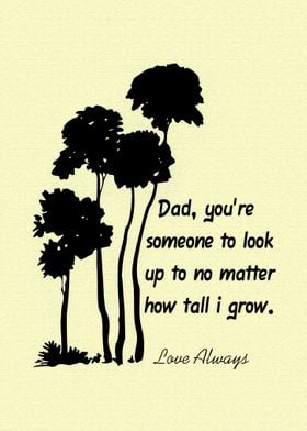 To Dad Love always