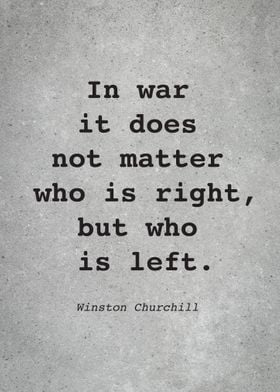 W Churchill Quote L053