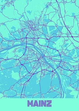 Mainz Galaxy City Map