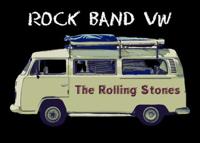 MUSIC ROCKBAND CAMPERVAN