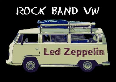 MUSIC ROCKBAND CAMPERVAN