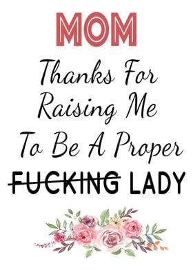 Thank Mom Fucking Lady