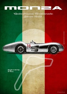 Monza W196 Vintage