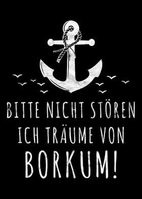 Borkum Nordsee Spruch