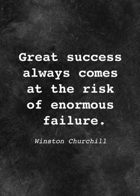 W Churchill Quote D032