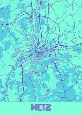 Metz Galaxy City Map