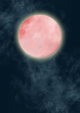 Cloudy Moon