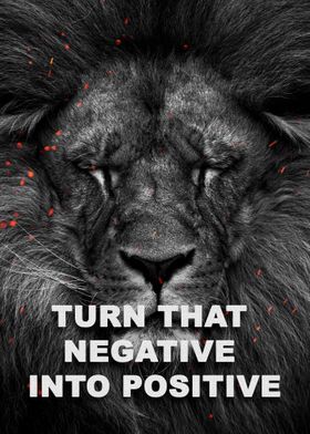 lion face Motivation