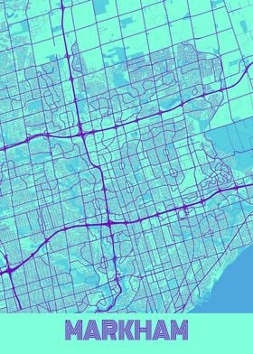 Markham Galaxy City Map