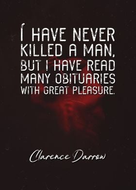 Clarence Darrow Quote 1