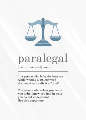 Funny Paralegal Definition