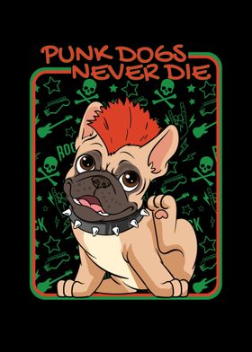 Punk Rock Dog I French