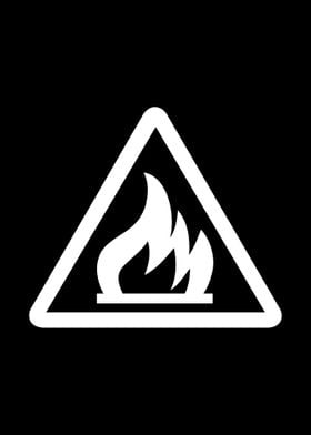 fire danger symbol 