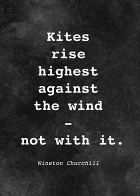 W Churchill Quote D043