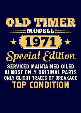 Old Timer Modell 1971