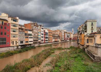 City of Girona in Spain