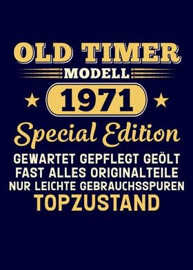 Old Timer Modell 1971