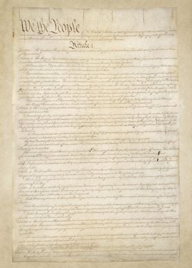 US Constitution Page 1
