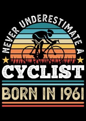 Cyclist born in 1961 60th