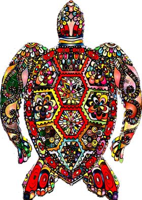 Mandala Turtle