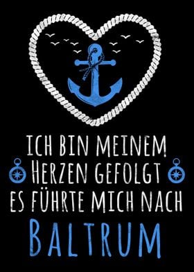 Baltrum Nordsee Spruch